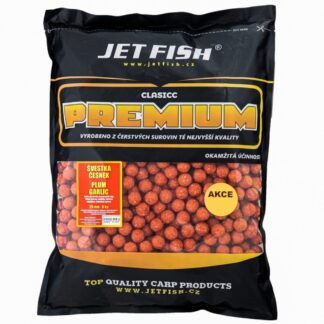 Jet Fish Boilie Premium Clasicc Švestka / Česnek Hmotnost: 5kg