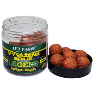Jet Fish Vyvážené Boilie Legend Range Robin Red Brusinka 250ml Hmotnost: 250ml