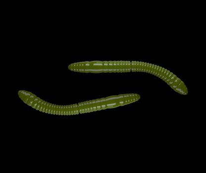 Libra Lures Fatty D’Worm Olive - D’Worm 6