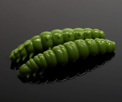 Libra Lures Larva Olive Green - 3