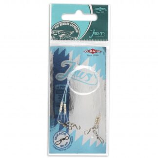 Mikado Lanko Jaws Fluorocarbon Leader Medium 2ks Délka: 25cm