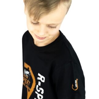 R-SPEKT Dětské tričko Fishing Edition black - 11-12 let