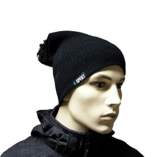 R-Spekt Kulich PomPom Duo beanie style limited edition černý