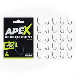 RidgeMonkey Háčky Ape-X Beaked Point Barbed Bulk Pack 25 ks Počet kusů: 25ks