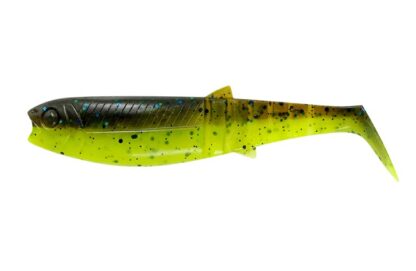 Savage Gear Gumová Nástraha Cannibal Shad Chartreuse Pumpkin Hmotnost: 9g