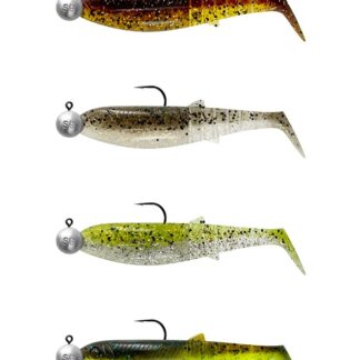 Savage Gear Gumová Nástraha Cannibal Shad Clearwater Mix 4+4 Počet kusů: 4ks