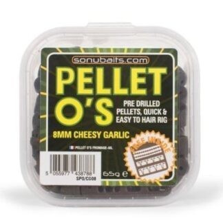 Sonubaits Pelety Pellet O's Cheesy Garlic Hmotnost: 65g