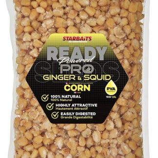 Starbaits Kukuřice Ready Seeds Pro Ginger Squid 1 kg