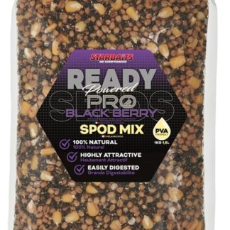 Starbaits Směs partiklů Spod Mix Ready Seeds Pro 1kg - Blackberry