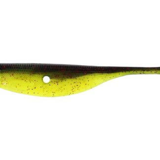 Westin Gumová nástraha ShadTeez Hollow Black/Chartreuse - 8cm/4g/3ks