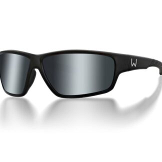 Westin Polarizační brýle W6 Sport 20 - Matte Black - Lb Smoke Lm Silver Flash Ar Blue