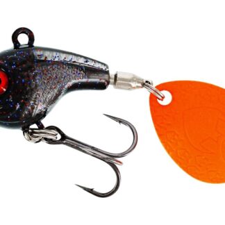 Westin Třpytka DropBite Spin Tail Jig Black Mamba - 2