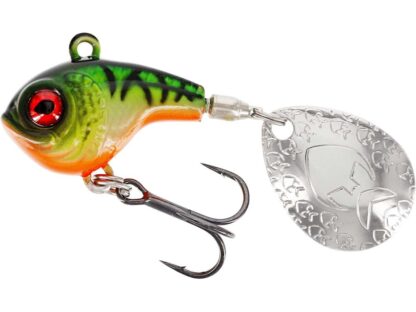 Westin Třpytka DropBite Spin Tail Jig Firetiger - 2